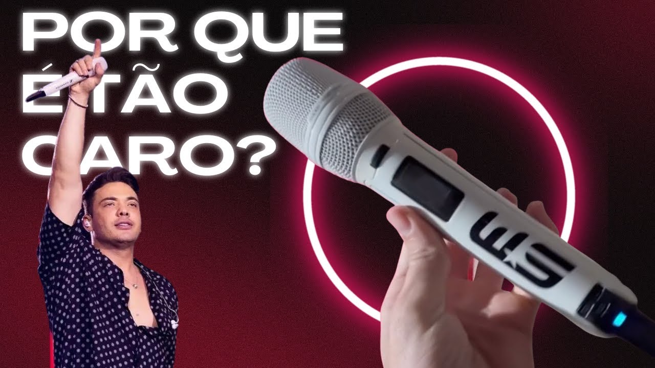 MICROFONE DO WESLEY SAFADÃO | Linha Digital 9000 Sennheiser