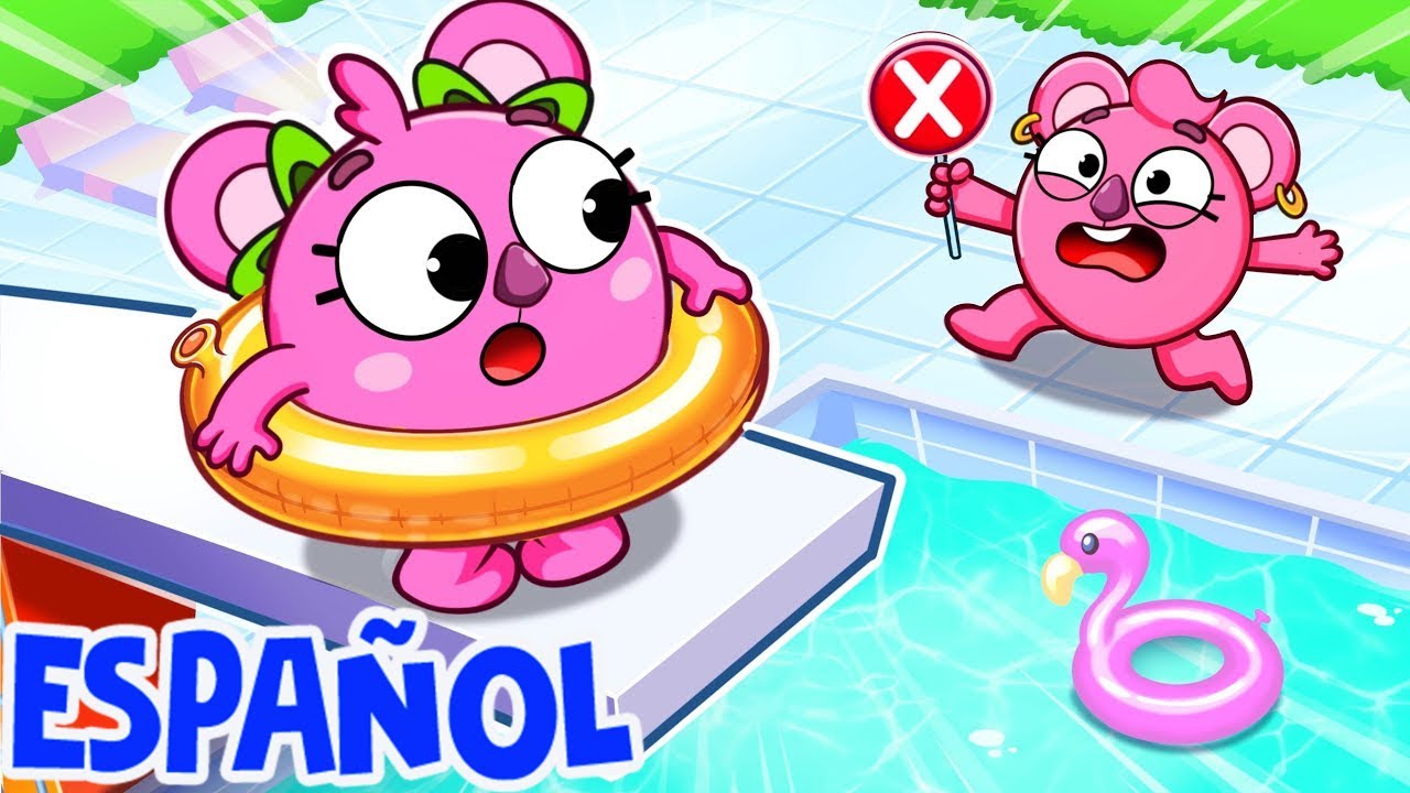 Reglas de Seguridad en la Piscina 💦 Parque Acuático para Niños por Baby Zoo Español