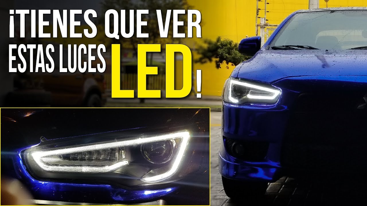 !INSTALAMOS NUEVOS FAROS/CALAVERAS LED AL LANCER GT !!!