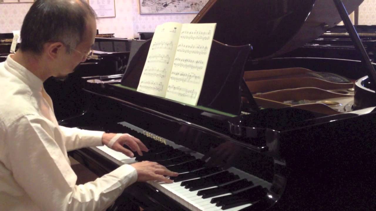 Yoshimatsu (1953- ) Spring...Dream Song on May / Winter...Lullaby played on a Bechstein L-165 (1972)