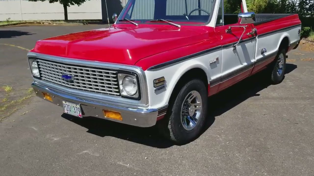 1972 Chevy super Cheyenne C 20 fully restored wow condition ￼￼￼