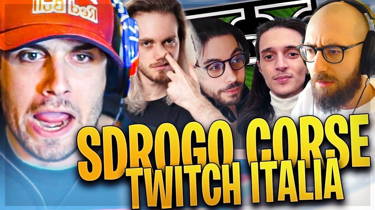 TAG TEAM SDROGO CORSE DI TWITCH ITALIA *finisce in caciara*
