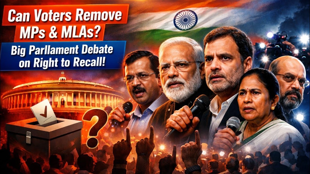 Can Voters remove Mps & MLAs | Big parliament debate on right to recall | World Important Knowledge