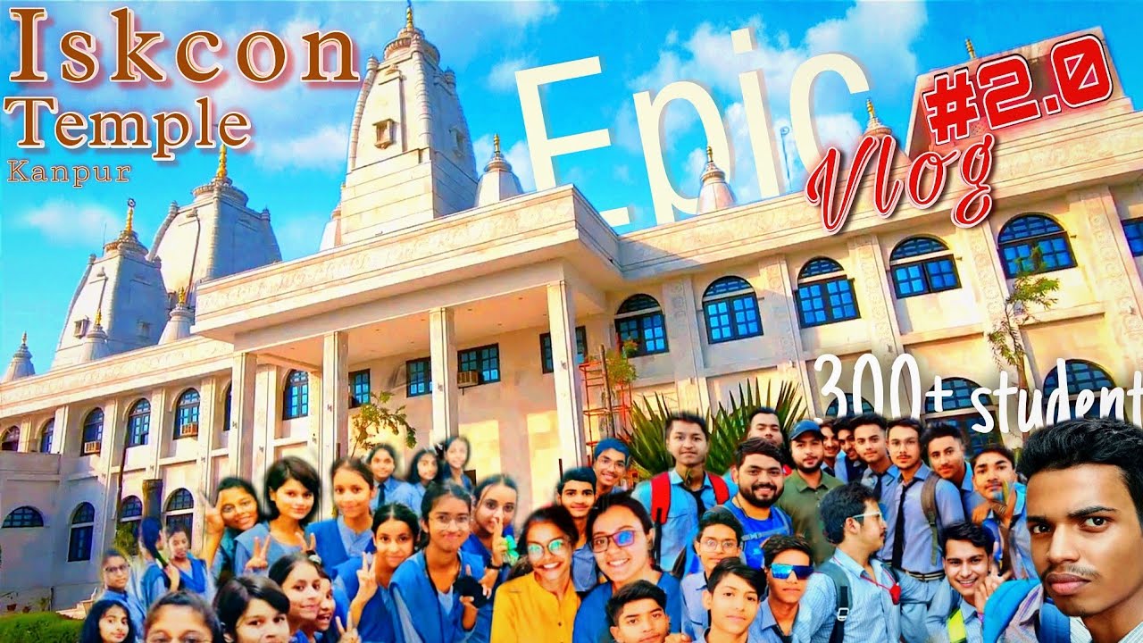Epic Journey Of THE ISKCON TEMPLE🔥 Shri Vinayak School Tour Part 2.O #vlog