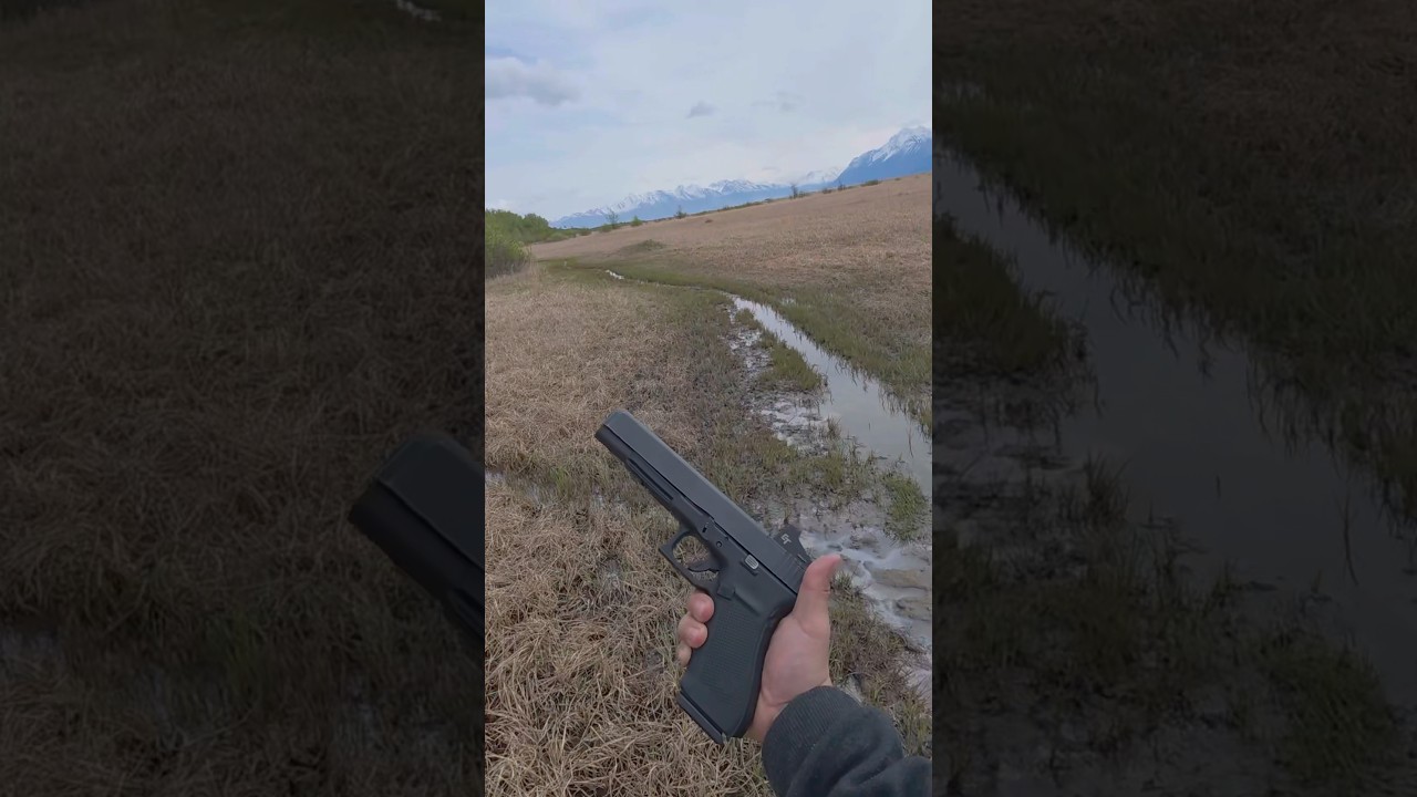 Bear protection in Alaska #Upinalaska #Alaska #Glock40 #Glock #10mm #Mountains