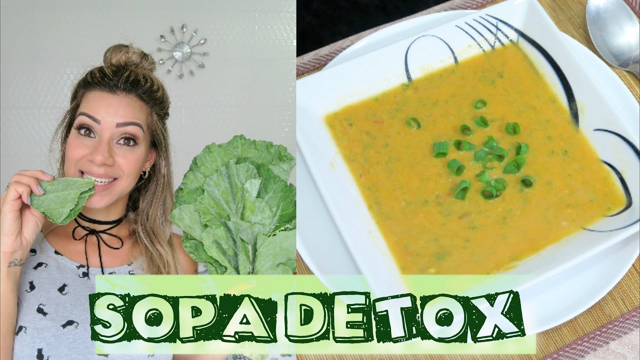 SOPA DETOX ANTI-INFLAMATÓRIA | Emagreça JÁ!