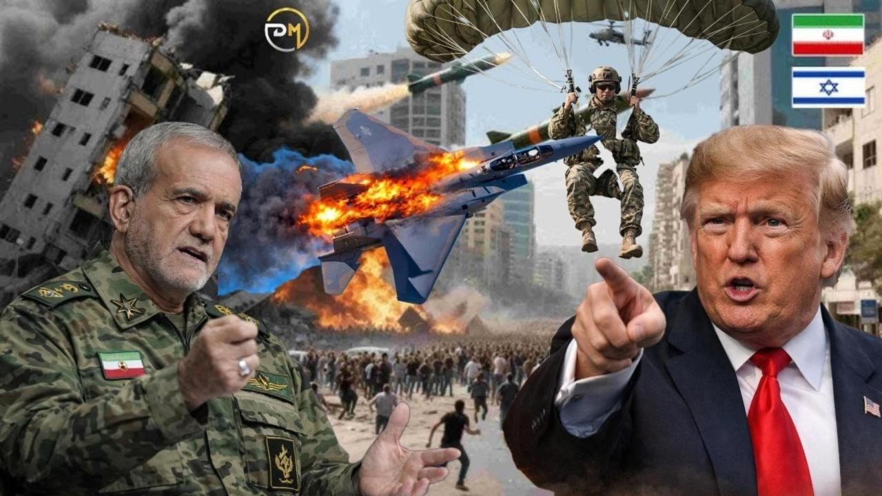 DEG DEG: IRAN Oo 70 Gantaal Hadda Ku Dhufatay BAXREYN , Mareykanka Oo Barooranaya