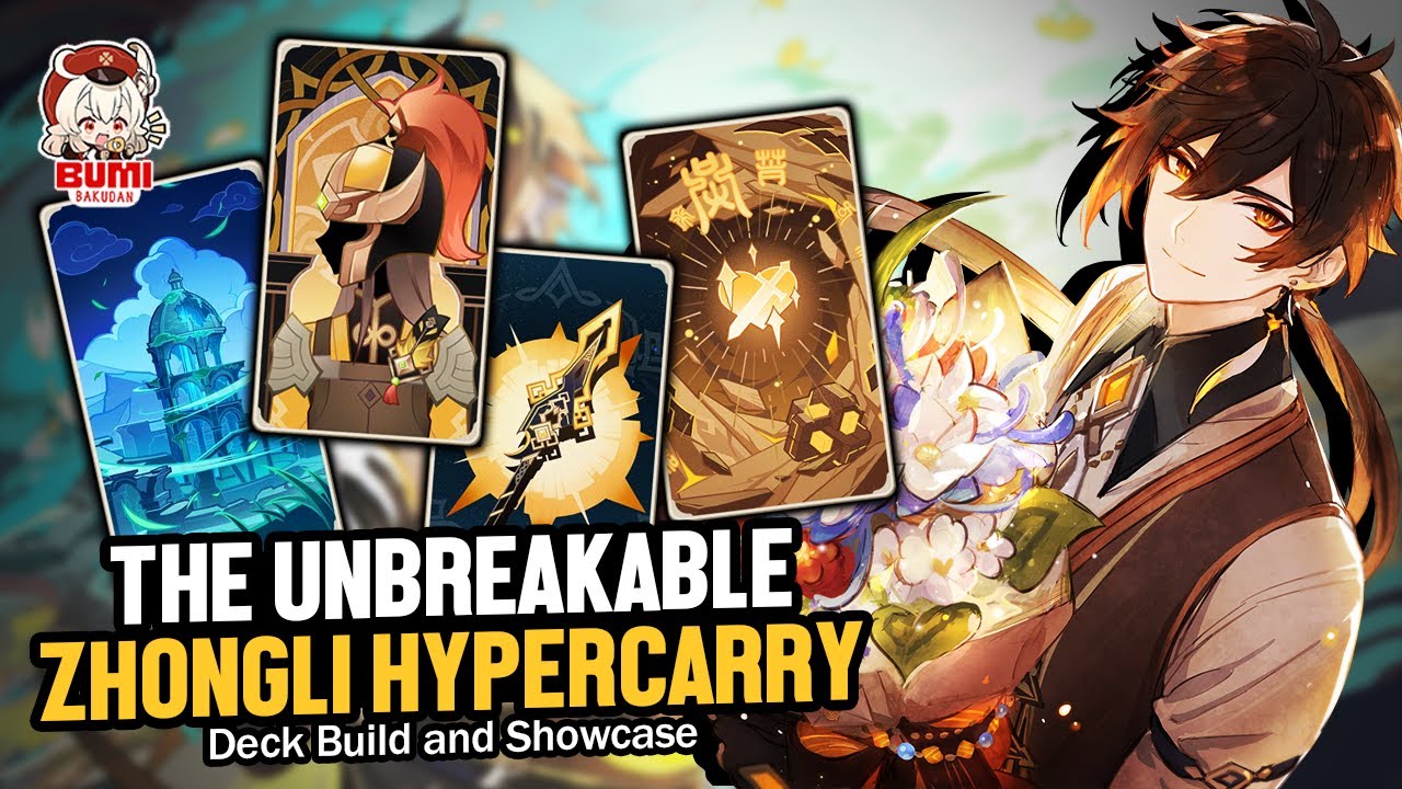 The UNBREAKABLE Zhongli Hypercarry | Genshin TCG