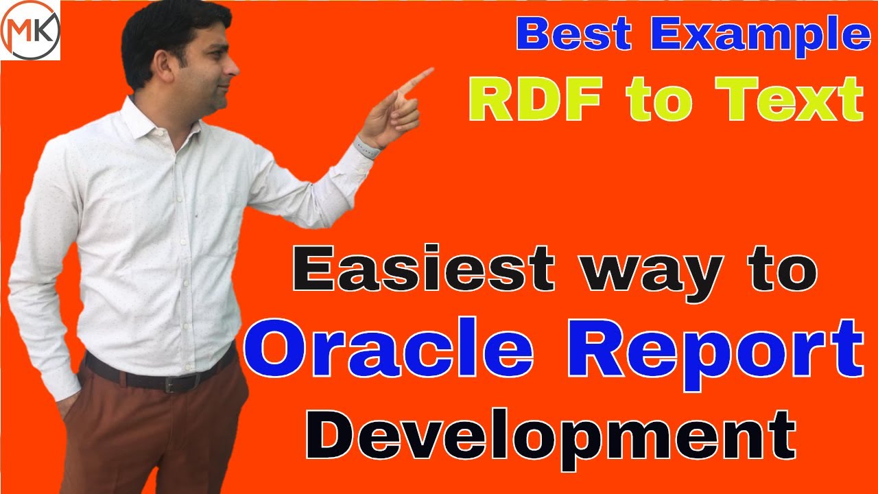 How to create oracle text reports with Examples | Oracle Shooter