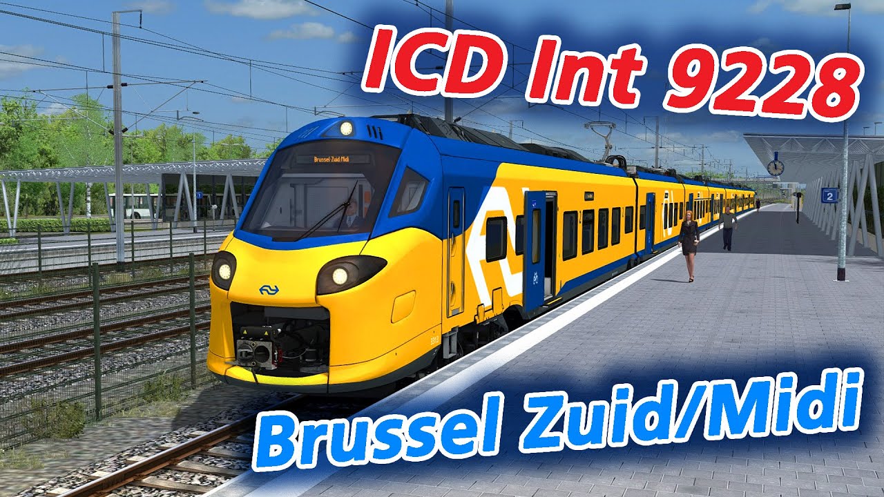Train Simulator Classic: Intercity Direct Int 9228 richting Brussel Zuid/Midi (Deel 2)