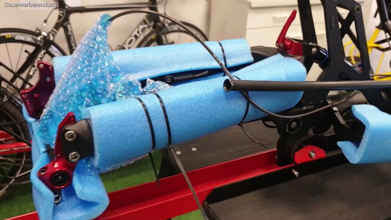 AZUB Ti Fly X auspacken und aufbauen -  AZUB Ti Fly X unboxing and build up
