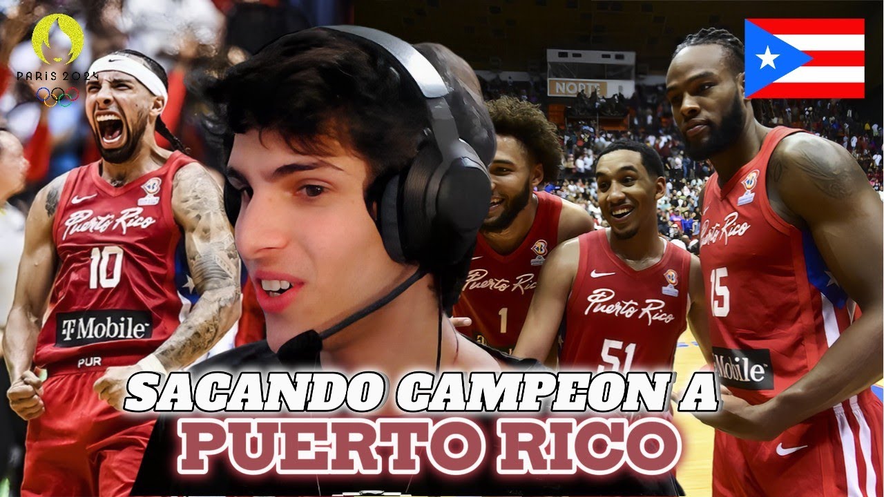 INTENTO SACAR CAMPEON A PUERTO RICO DE LOS JUEGOS OLIMPICOS - NBA2K24