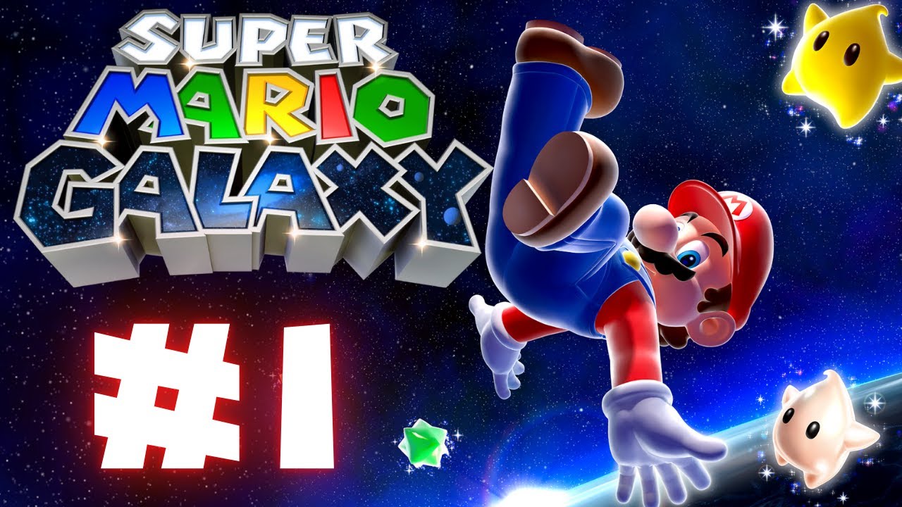 Super Mario Galaxy | Gameplay Walkthrough Part 1 | The Terrace!