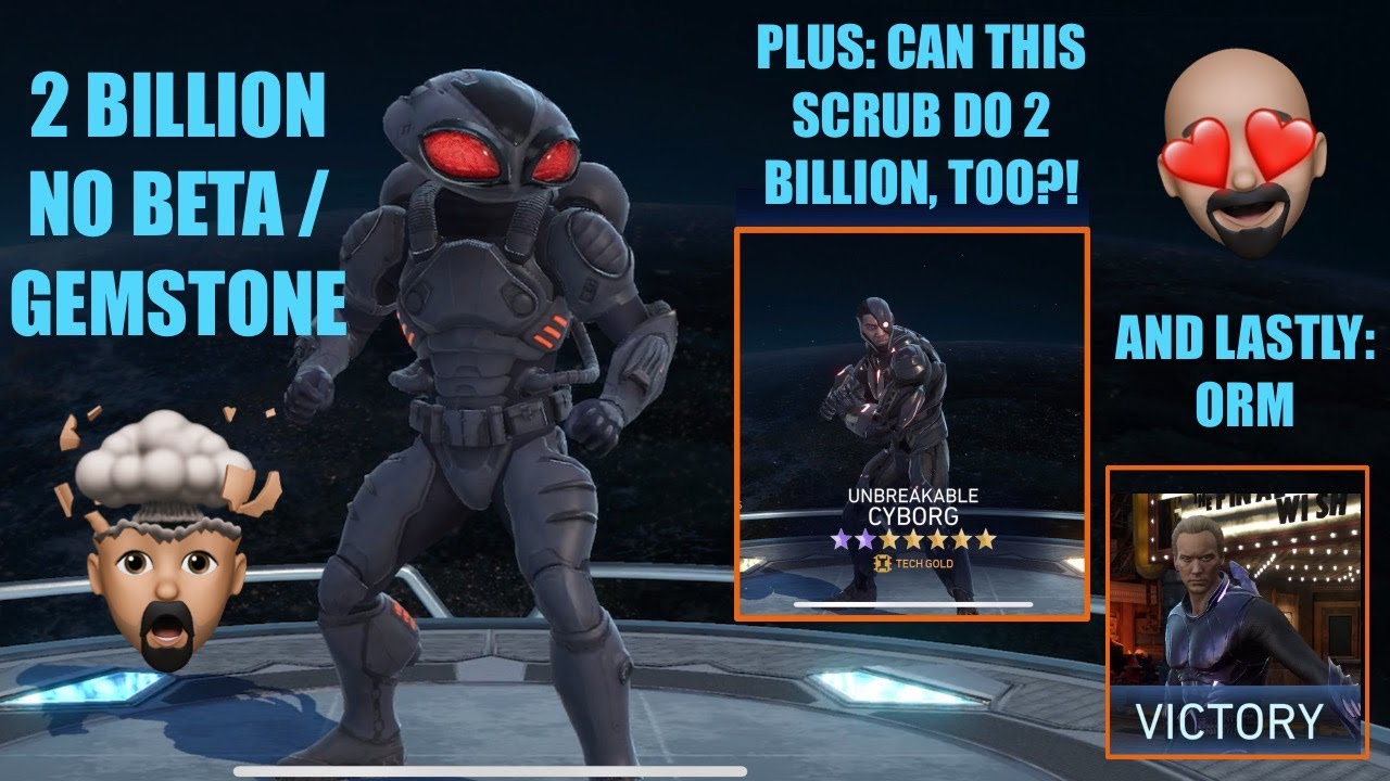 MANTA does 2 billion FTP! Unbreakable Cyborg, too? BETA BOYZ go legendary, ORM! Injustice 2 Mobile