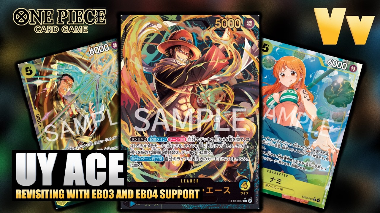 Колода One Piece TCG: возвращение к UY Ace с поддержкой EB03 и EB04 — возможное новое направление...