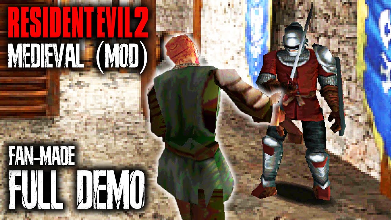 RESIDENT MEDIEVAL - Resident Evil in the Medieval Times - RE2 MOD Gameplay Walkthrough (4K)