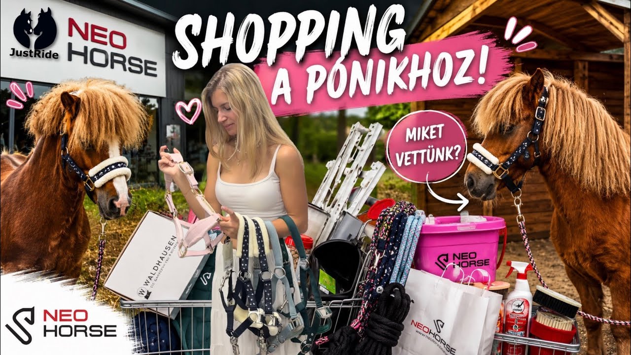 Miket vett&uuml;nk a p&oacute;niknak? 🤩🛍️ | JustRide 