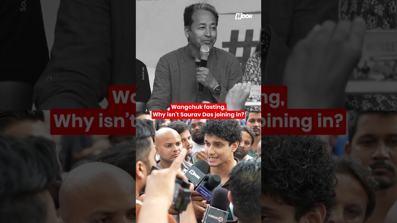 Wangchuk on a hunger strike, Why isn&rsquo;t Saurav Das joining in?