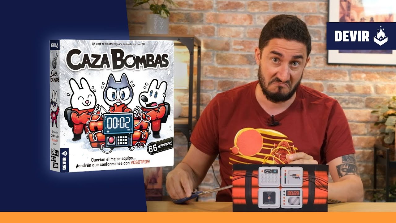 ✅ C&oacute;mo jugar a Cazabombas - Devir