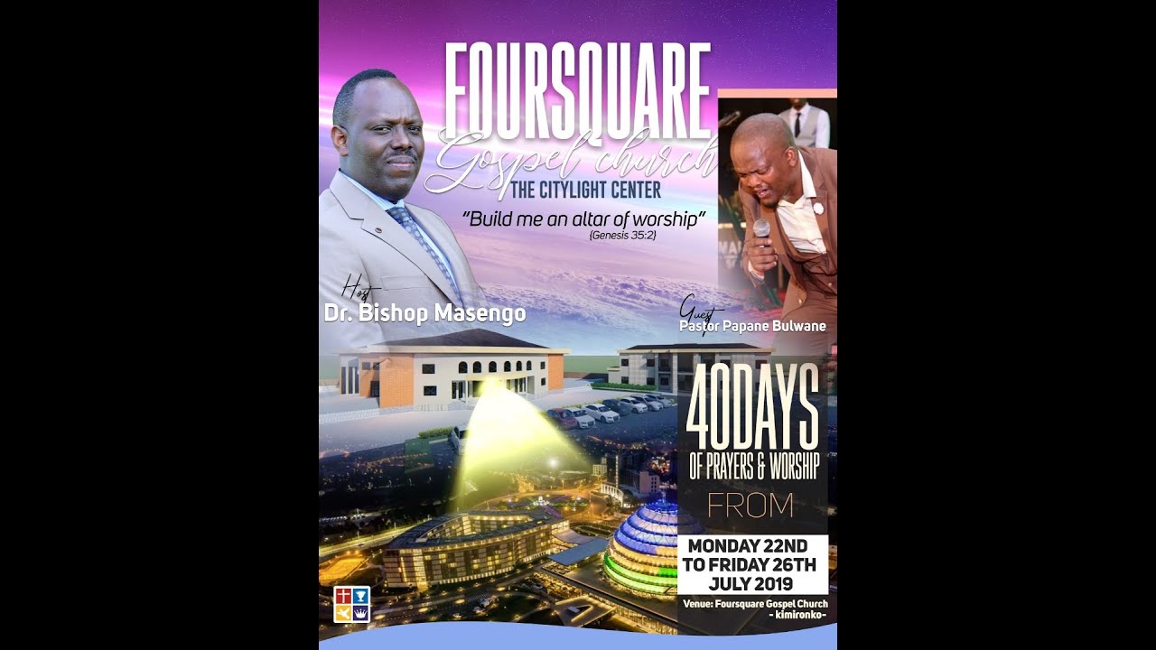 LIVE // FOURSQUARE  OVERNIGHT - BUILD ME AN ALTAR OF WORSHIP  - 26/07/2019