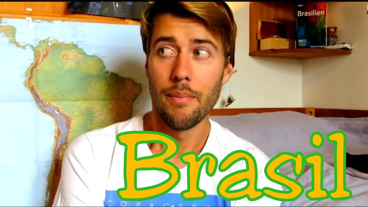 O que um estrangeiro acha do BRASIL? - Um Alemão falando português - A minha viagem ao Brasil