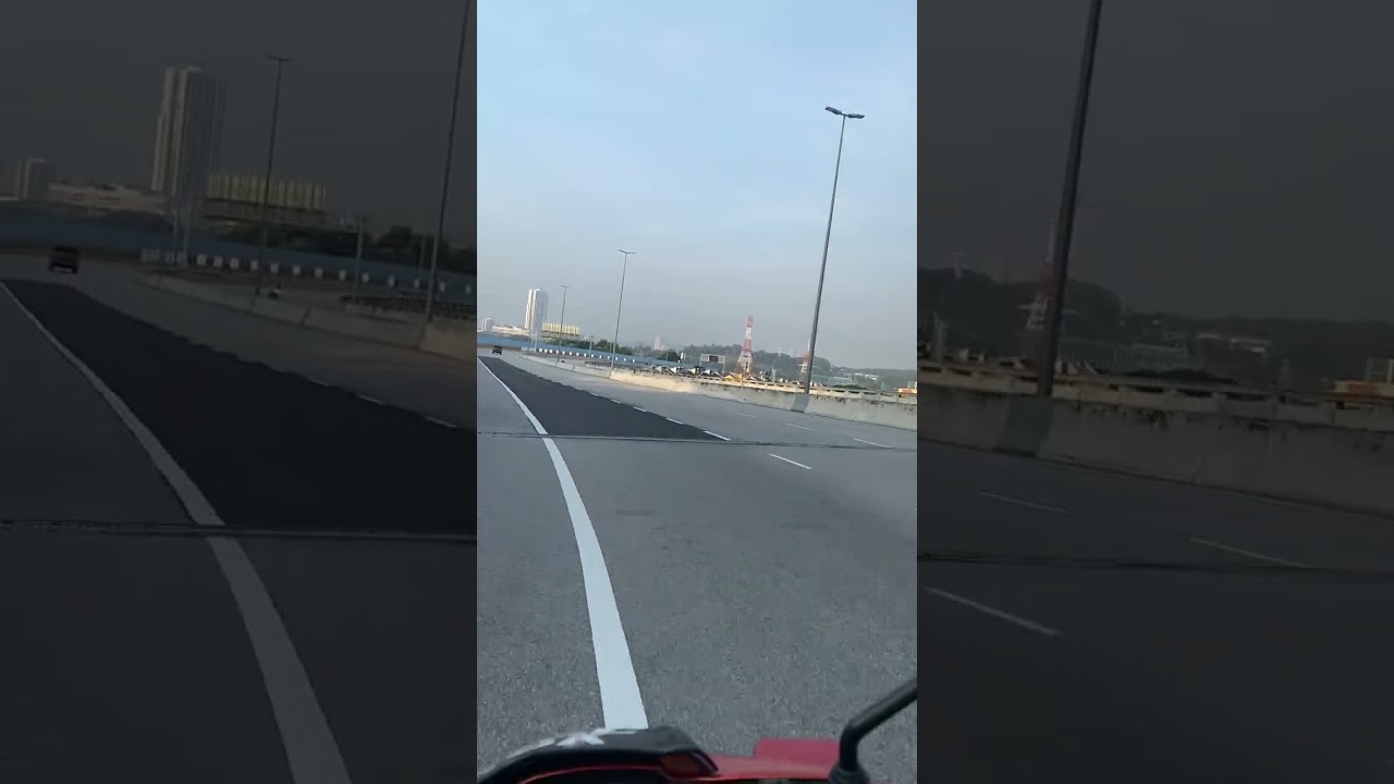 There has been a lot of rain in Malaysia today, which has caused the entire KL to be flooded.