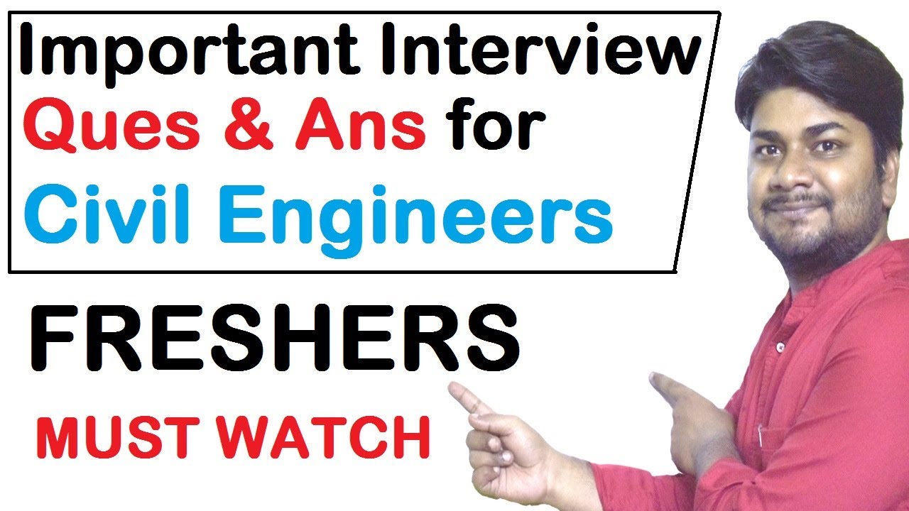 Basic Civil Interview Question and Answers For Freshers, Site Engineers | Learning Civil Technology