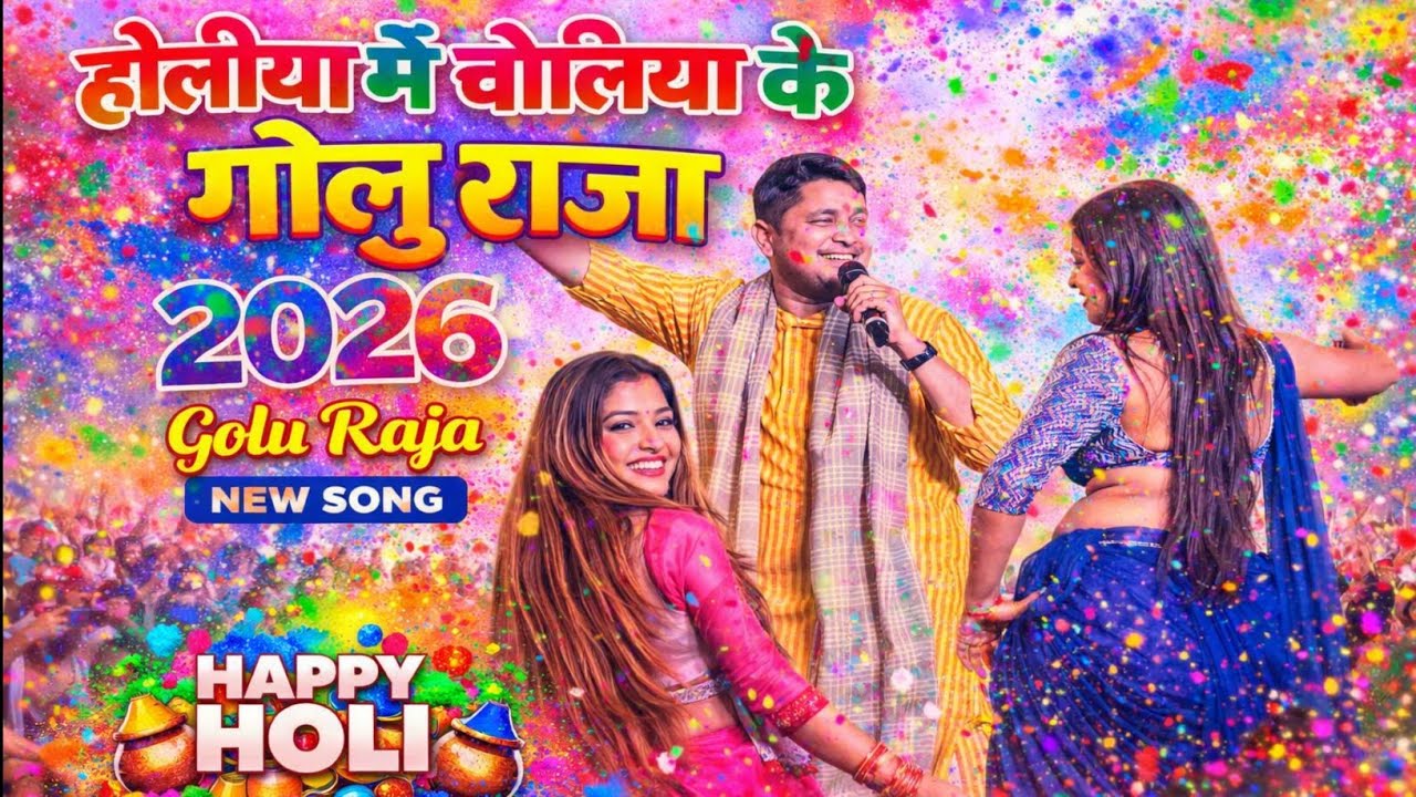 तत्काल अपडेट #goluraja का आया दिल जीत लेने बाला #holi गीत