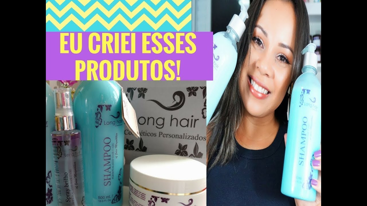 EU CRIEI UM  PRODUTO DE CABELO!