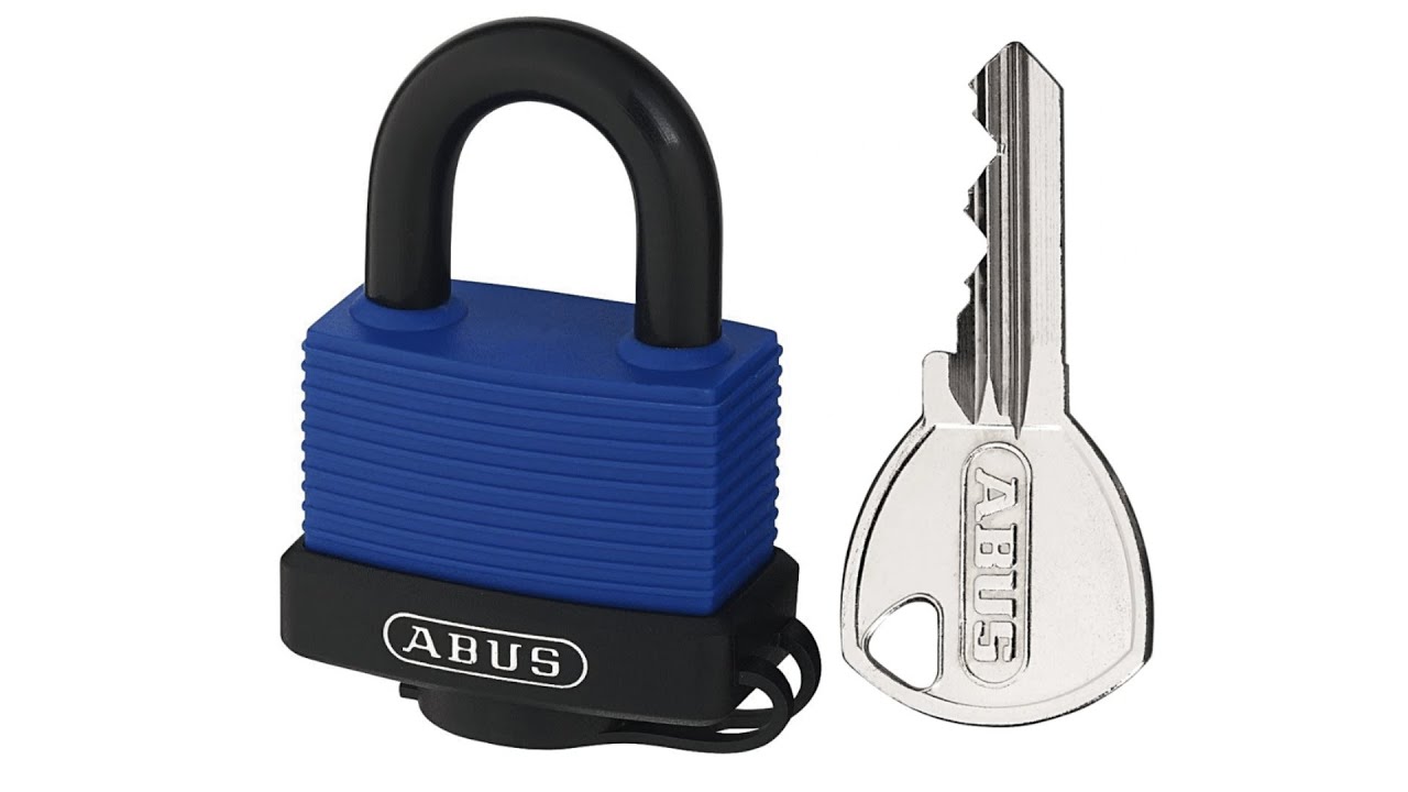 Kłódka ABUS 717IB, napinacz i wytrych. Awaryjne otwieranie kłódki. Abus 717IB Padlock #Lockpicking