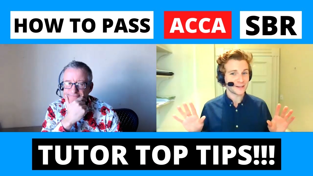 ⭐️ HOW TO PASS THE ACCA SBR EXAM - SBR TUTOR TOP TIPS! ⭐️ ACCA Strategic Business Reporting (SBR)