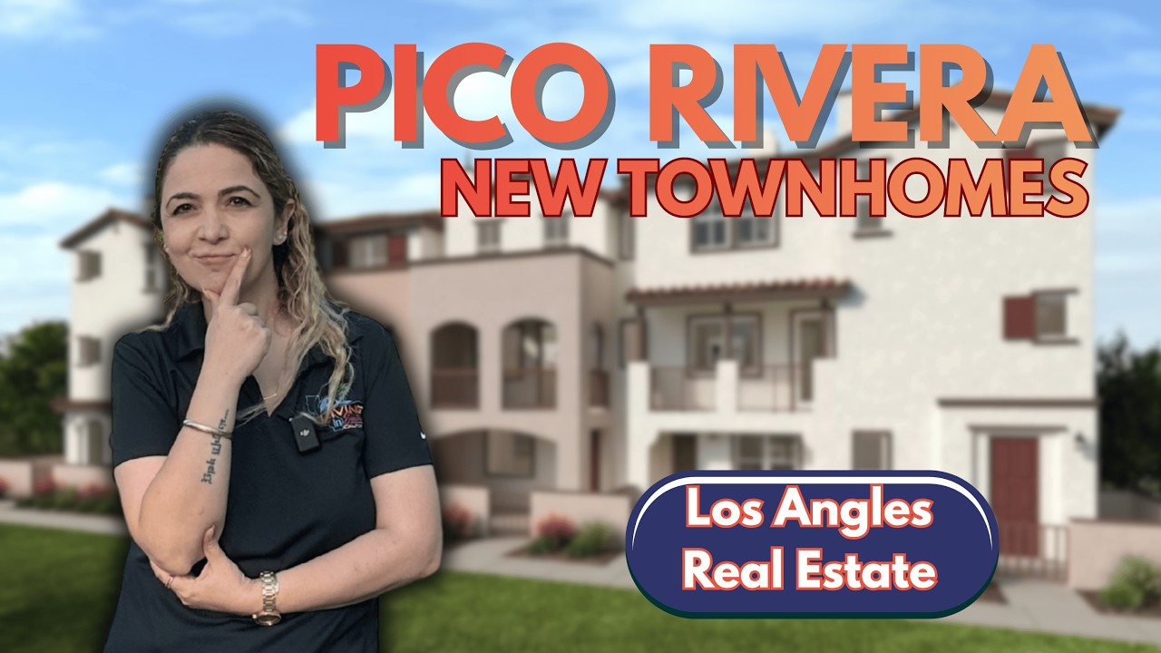Pico Rivera New Construction Townhomes: KB Home Ventana Community Tour | Los Angeles Real Estate