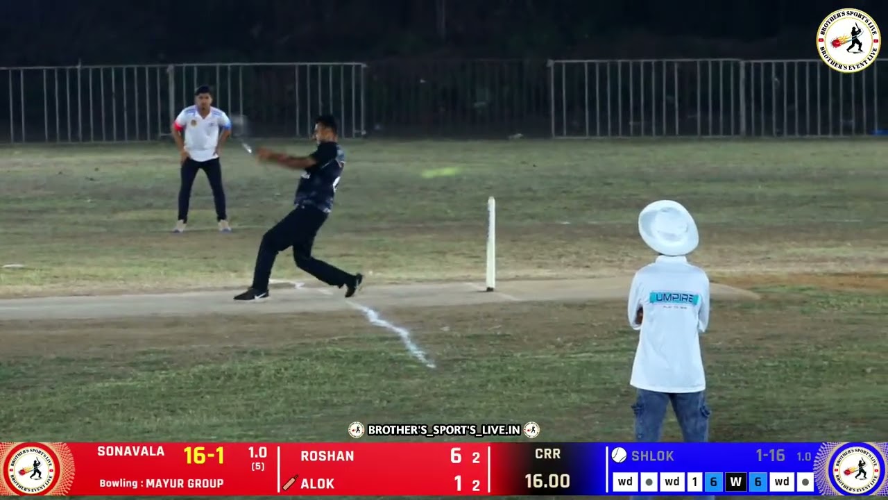 MAYUR PISEKAR VS SONAVALA MATCH AT, साहिल प्रतिष्ठान व कृष्णा पारधी स्मृती चषक २०२६ #NIGHAT_2