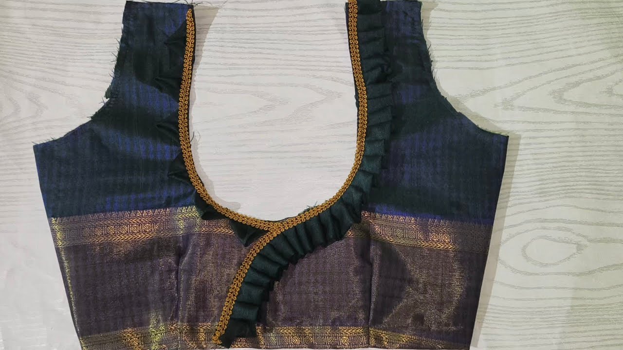 New Back Neck Design Cutting and Stitching Step by Step | Latest Blouse Neck Design #viralvideo 