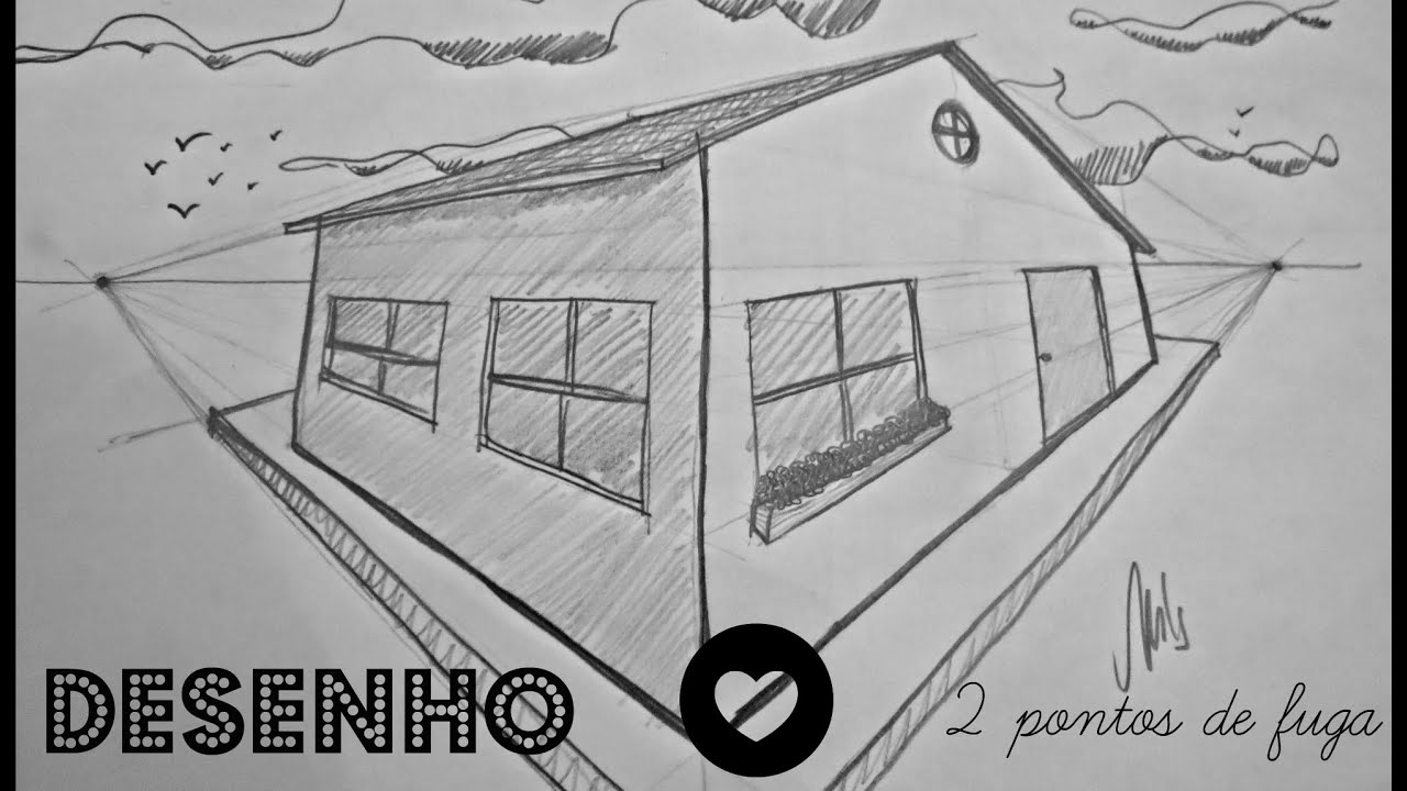 Perspectiva com 2 Pontos de Fuga