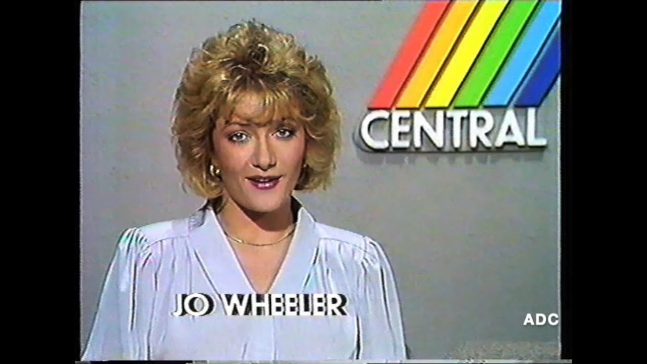 Central trailers, announcer Jo Wheeler in-vision & adverts 11th August 1985 6 of 7