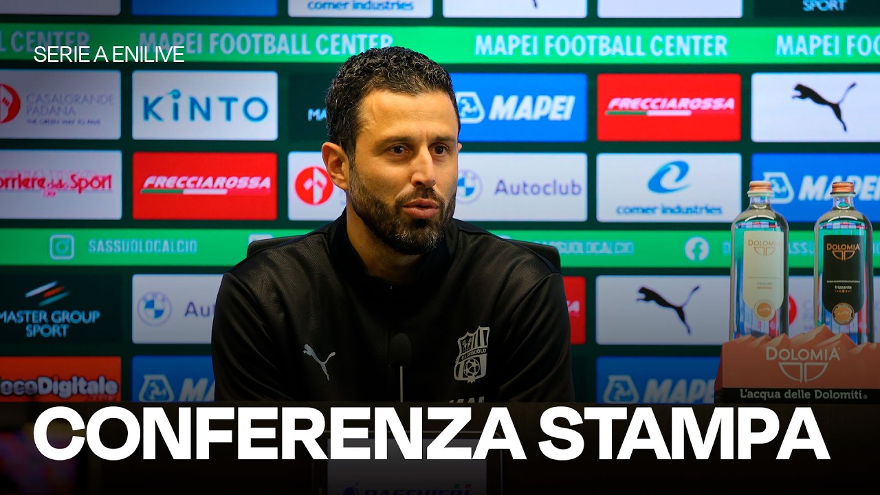 La conferenza stampa di mister Fabio Grosso prima di Lazio-Sassuolo