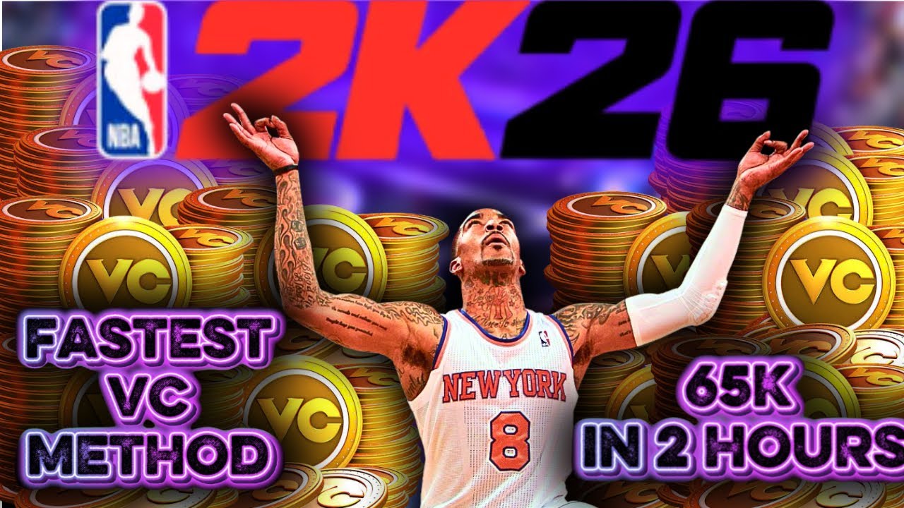 FASTEST VC METHOD in NBA 2K26 — Earn 65k in 2 Hours !