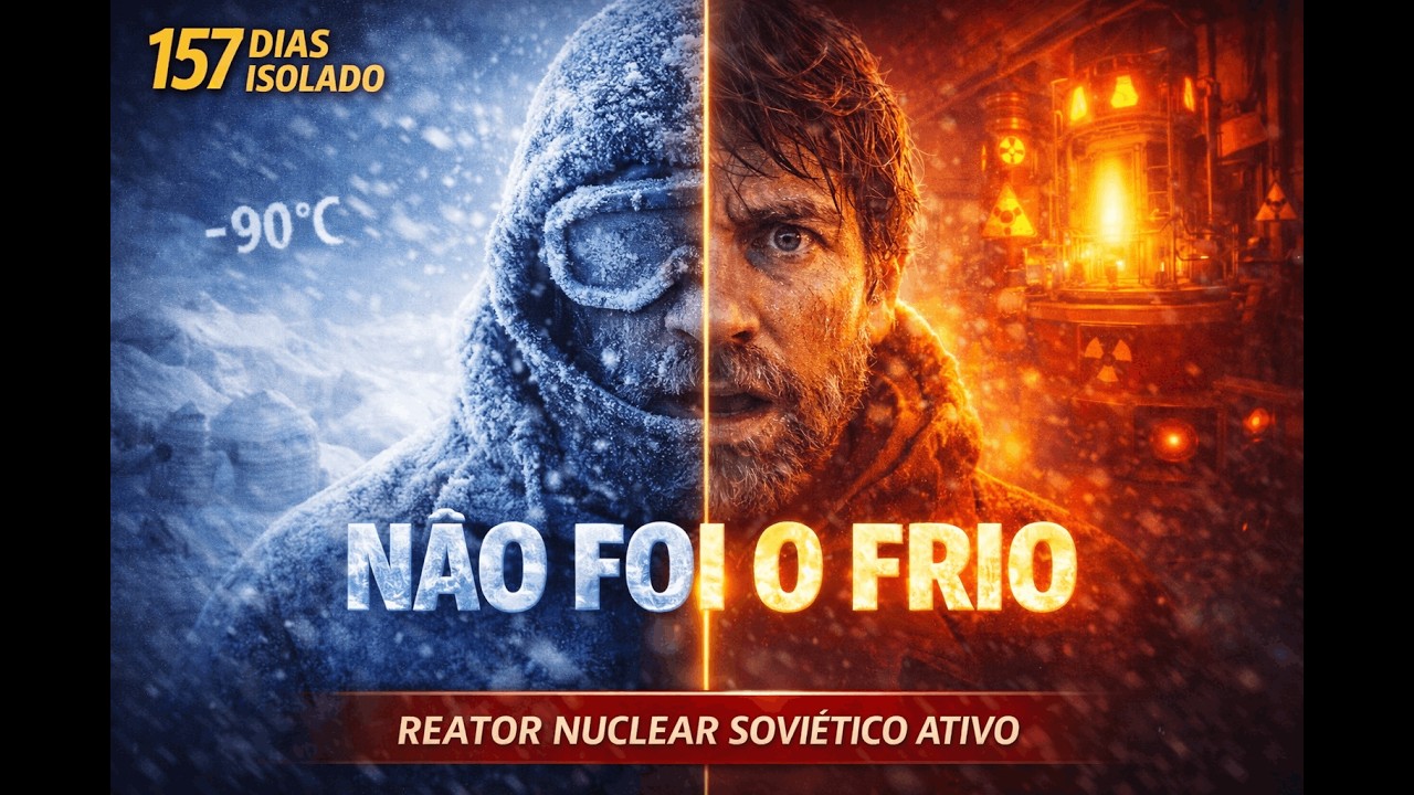 157 Dias Sozinho na Antártida... O Frio Não Foi o Que Quase Me Matou