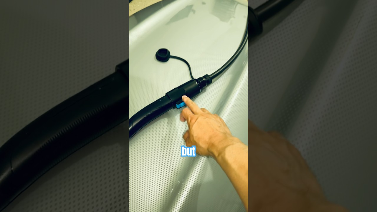 🙌 This thing is awesome! New EV Extension Charging Cable #evdance #evcharging #teslamodely