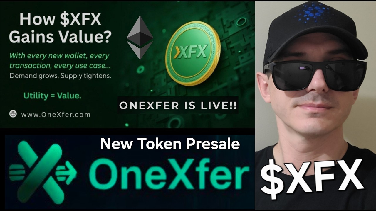 $XFX - Предпродажа токенов OneXfer Криптомета Как купить XFX ICO Ethereum Блокчейн ETH Новый 2026...