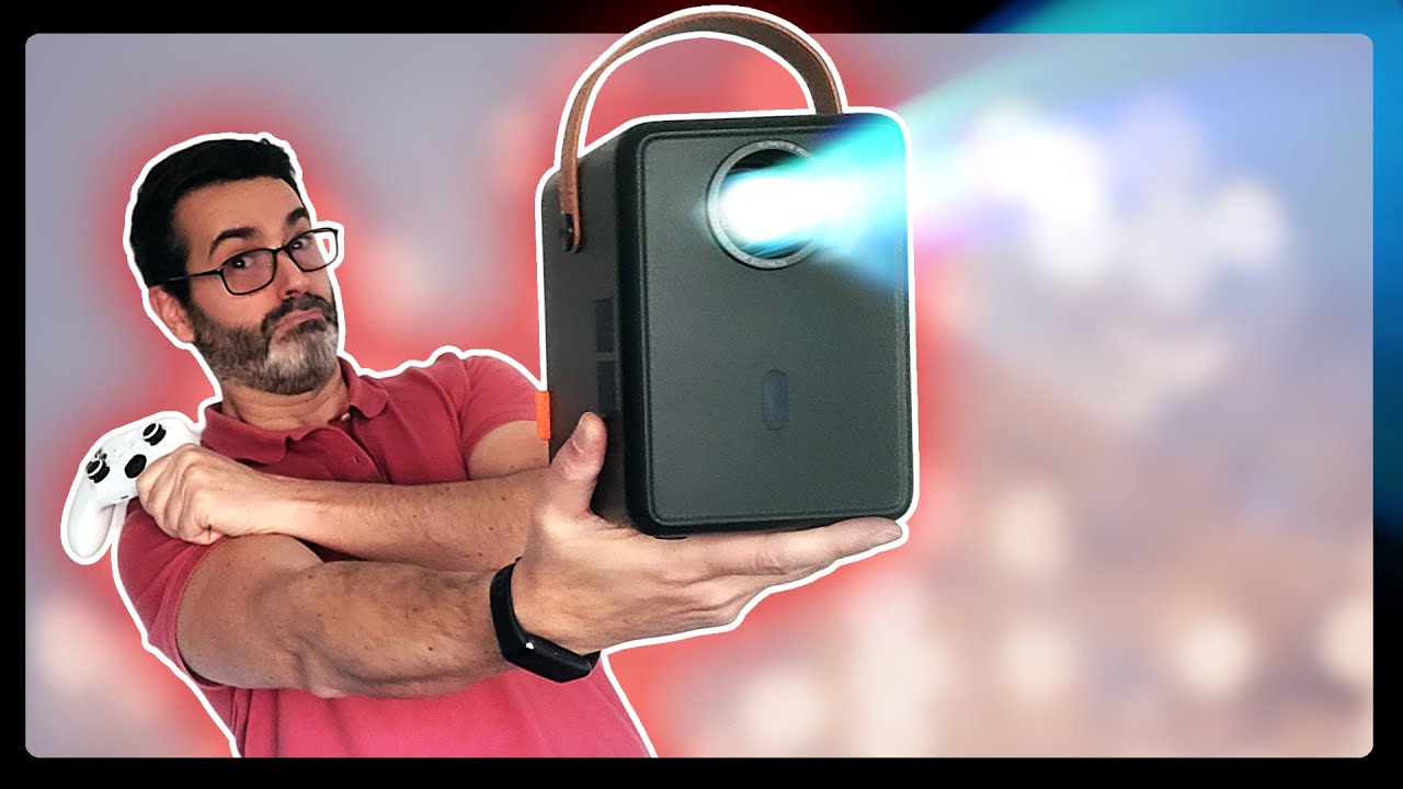 🎬 FUNFLIX G1 - Proyector  🎞️ 9500 Lúmenes, 12000:1 Contraste, Foco motorizado 📽️