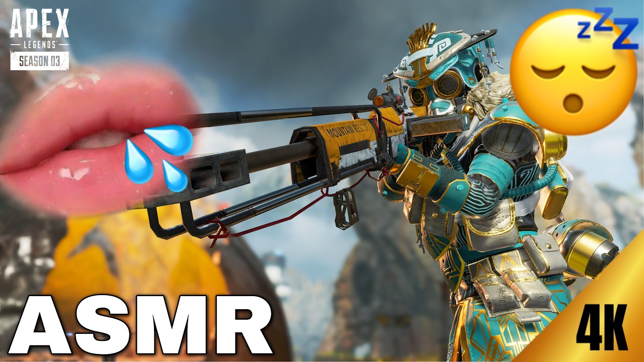 APEX LEGENDS ASMR 😴| wet mouth sounds + tapping |🚫 no talking | 4K 🎮