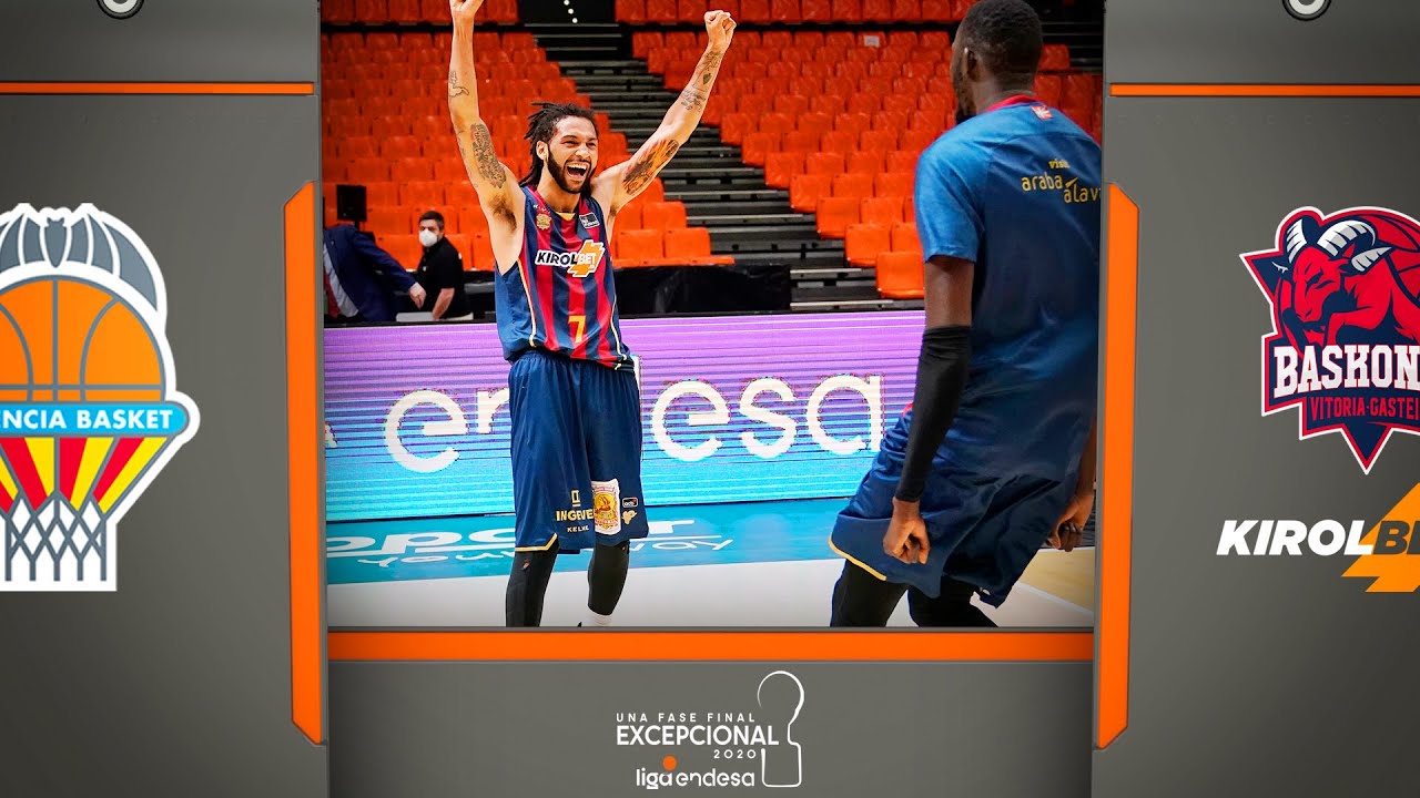 Valencia Basket - KIROLBET Baskonia (73-75) RESUMEN I Fase Final Liga Endesa