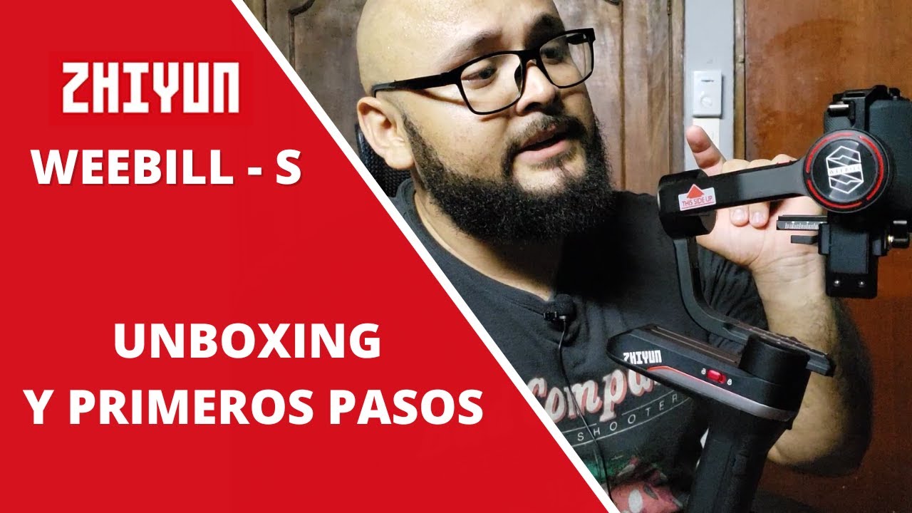 Zhiyun WEEBILL S | Unboxing y Configuración | Primeros pasos