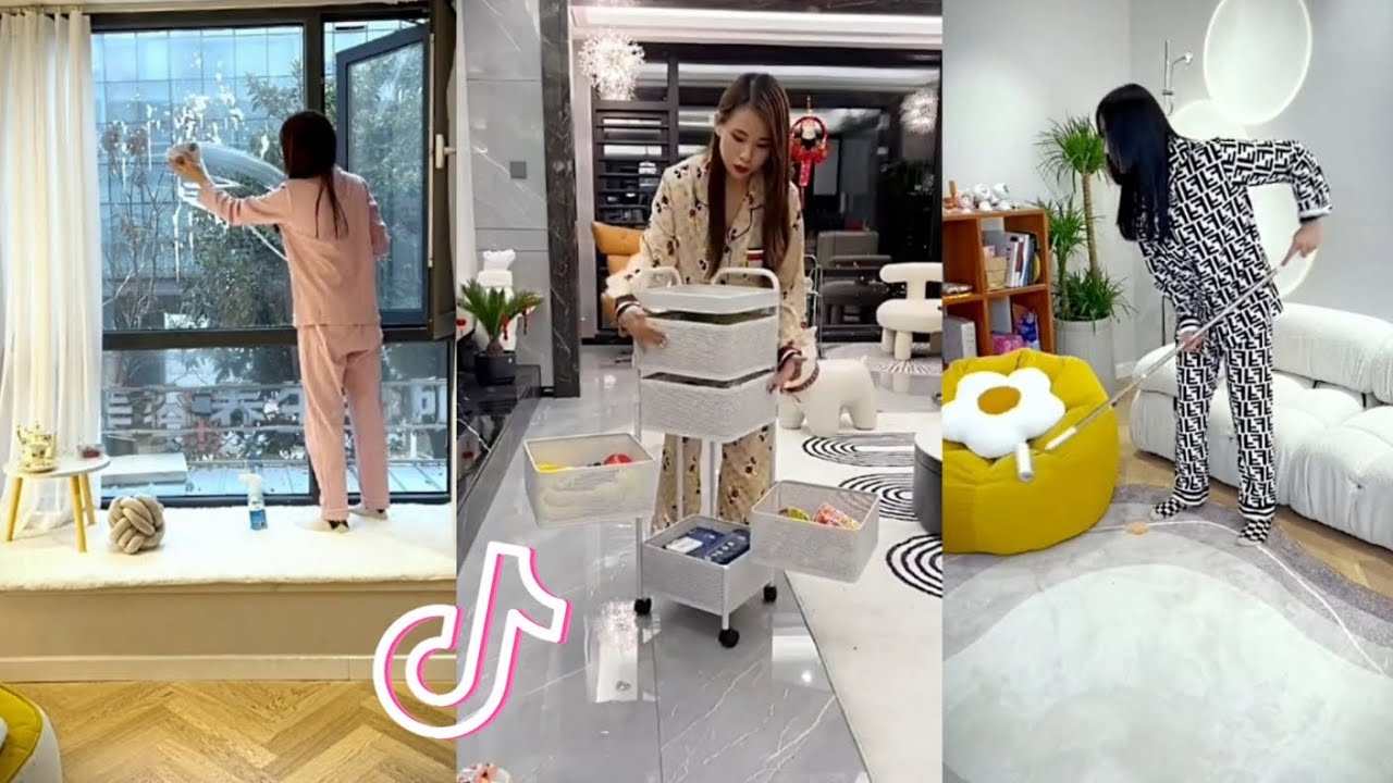 ASMR de limpieza de casas coreanas TIKTOK recopilacion 2023
