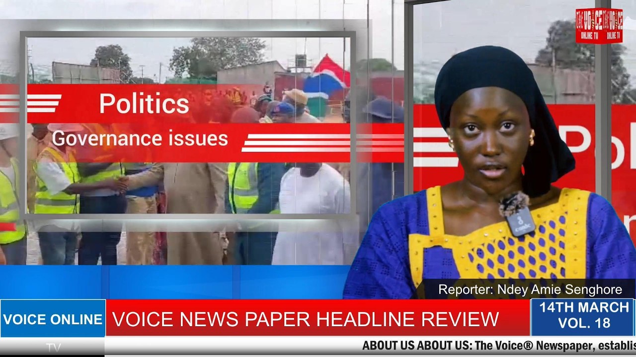 VOICE NEWS HEADLINE REVIEW MARCH 14TH 2026 VOL  18