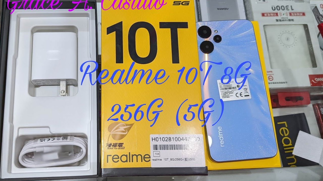 Let's Unbox Realme 10T 8G/256G (5G)
