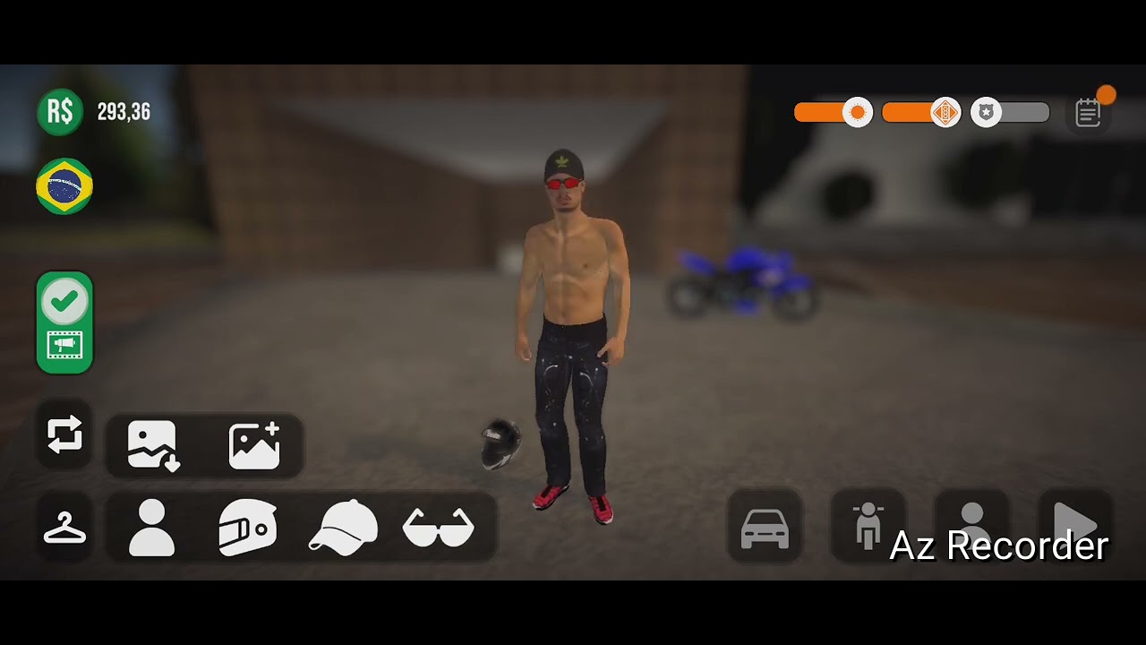 Como trocar de roupa no seu personagem no elite auto Brasil 