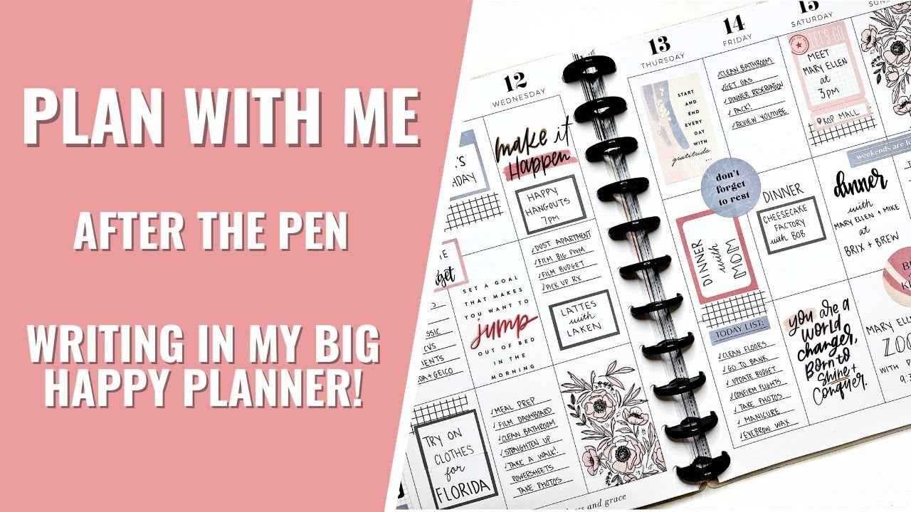 PLAN WITH ME | AFTER THE PEN